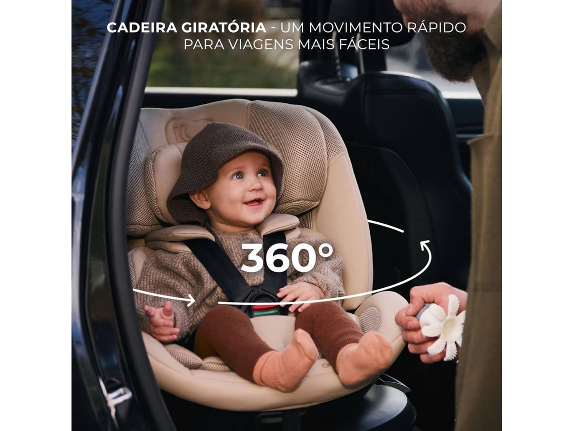 Cadeira Auto KINDERKRAFT Xpedition3 I-Size (0-36 kg, 40-150 cm - 0-12 anos - Grupo 0-1-2-3 - Cinzento)