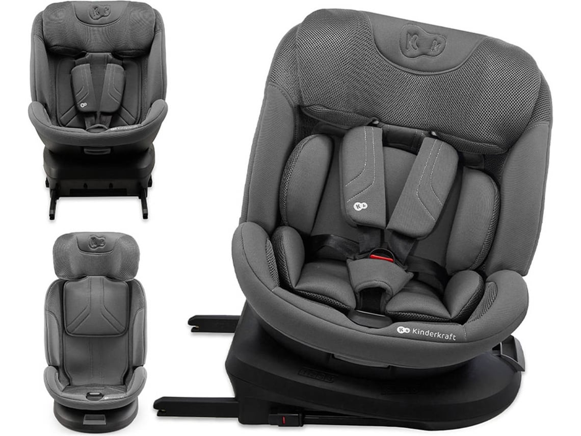 Cadeira Auto KINDERKRAFT Xpedition3 I-Size (0-36 kg, 40-150 cm - 0-12 anos - Grupo 0-1-2-3 - Cinzento)