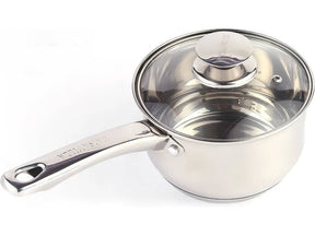 Conjunto de Panelas em Aço Inoxidável KLACK Royal Swiss (12 Peças)